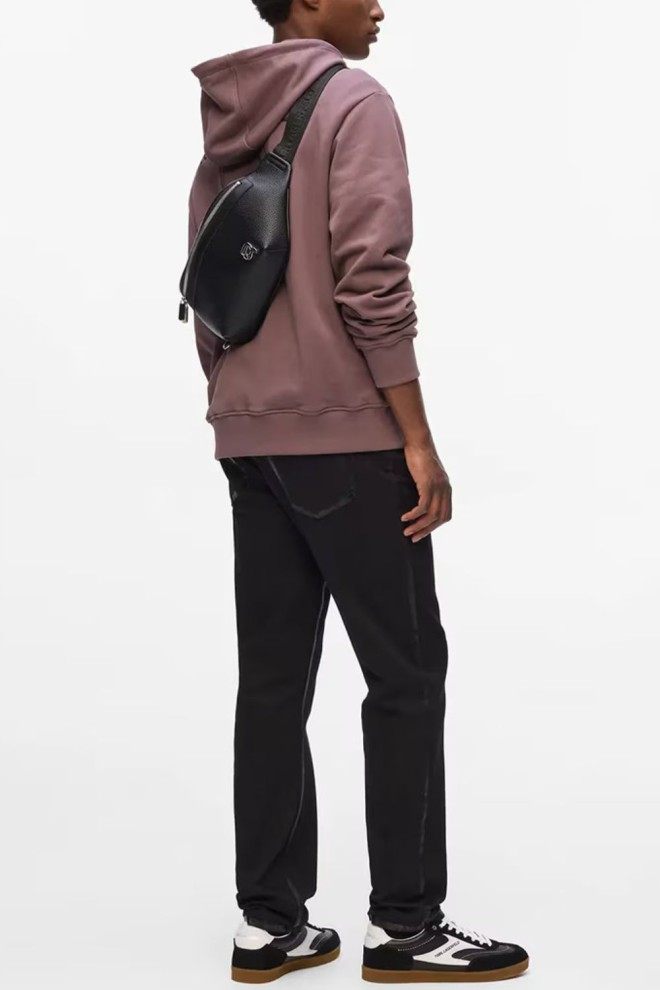 KARL LAGERFELD Czarna nerka męska Ikon